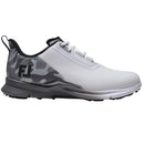 FootJoy Fuel Spikeless Waterproof Shoes - White/Grey/Black