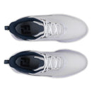 FootJoy Fuel Spikeless Waterproof Shoes - White/Navy/Silver