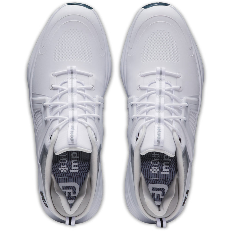 FootJoy Hyperflex Carbon Spiked Waterproof Shoes - White