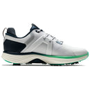 FootJoy Hyperflex Waterproof Spiked Shoes - White/Navy/Green