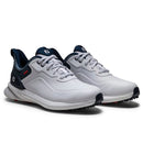 FootJoy Pro SL Waterproof Spikeless Shoes - White/Blue/Red