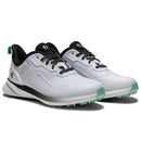 FootJoy Pro SL Waterproof Spikeless Shoes - White/Black/Teal