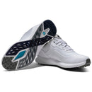 FootJoy Pro SL Waterproof Spikeless Shoes - White/White/Grey