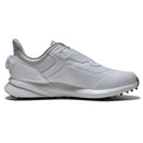 FootJoy Pro SL Boa Waterproof Spikeless Shoes - White/White/Grey