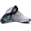 FootJoy Pro SL Boa Waterproof Spikeless Shoes - White/White/Grey