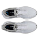 FootJoy Pro SL Boa Waterproof Spikeless Shoes - White/White/Grey