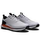 FootJoy Tour Rival Waterproof Spiked Shoes - White/Black/Orange