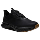 FootJoy Quantum Spikeless Waterproof Shoes - Black/Black/Gum