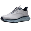 FootJoy Quantum Spikeless Waterproof Shoes - White/Navy/Blue