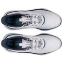 FootJoy Quantum Spikeless Waterproof Shoes - White/Navy/Blue