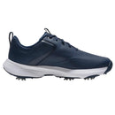 FootJoy Qualifier Waterproof Spiked Shoes - Blue/Blue/Silver