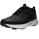 FootJoy Qualifier Waterproof Spiked Shoes - Black/White/Grey