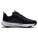 FootJoy Qualifier Waterproof Spiked Shoes - Black/White/Grey