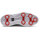 FootJoy Traditions Blucher Waterproof Spiked Shoes - White/Black/Red