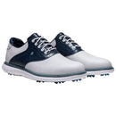 FootJoy Traditions Spiked Waterproof Shoes - White/Navy/Blue