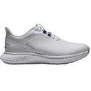 FootJoy Pulse Ladies Spikeless Waterproof Shoes - White/Grey/Blue