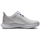 FootJoy Pulse Ladies Spikeless Waterproof Shoes - White/Grey/Blue