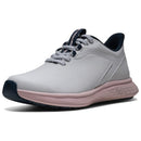 FootJoy Pulse Ladies Spikeless Waterproof Shoes - White/Navy/Pink