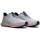 FootJoy Pulse Ladies Spikeless Waterproof Shoes - White/Navy/Pink