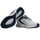 FootJoy Pulse Ladies Spikeless Waterproof Shoes - White/Navy/Blue