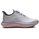 FootJoy Quantum Ladies Spikeless Waterproof Shoes - White/White/Pink
