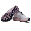 FootJoy Quantum Ladies Spikeless Waterproof Shoes - White/White/Pink