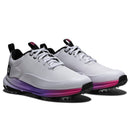 FootJoy Tour Rival Ladies Waterproof Spiked Shoes - White/Silver/Pink