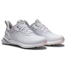 FootJoy Pro SL Ladies Waterproof Spikeless Shoes - White/White/Grey