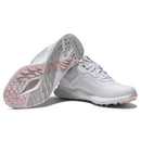 FootJoy Pro SL Ladies Waterproof Spikeless Shoes - White/White/Grey