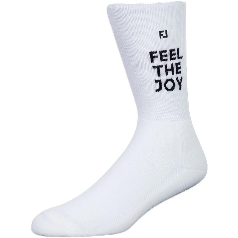 FootJoy Ltd Edition ProDry 'Feel the Joy ' Socks - White