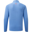 FootJoy Angled Ottoman Chillout 1/4 Zip Pullover - Coastal Blue