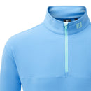FootJoy Angled Ottoman Chillout 1/4 Zip Pullover - Deep Reef
