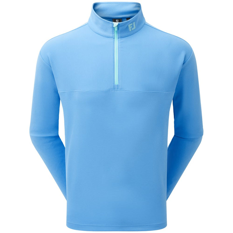 FootJoy Angled Ottoman Chillout 1/4 Zip Pullover - Deep Reef