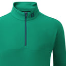 FootJoy Angled Ottoman Chillout 1/4 Zip Pullover - Field Green