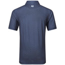FootJoy Bounce Print Pique Polo Shirt - Dark Denim