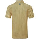 FootJoy Citrus Print Lisle Polo Shirt - Taxi/Navy