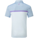 FootJoy Colour Block Interlock Polo Shirt - Mist