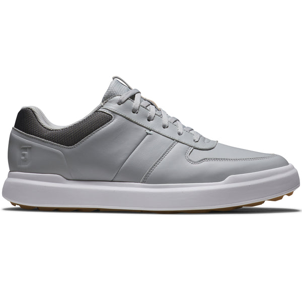FootJoy Contour Casual Spikeless Shoes - White/Navy/Grey