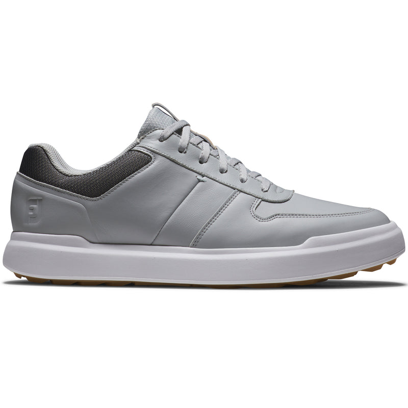 FootJoy Contour Casual Spikeless Shoes - White/Navy/Grey
