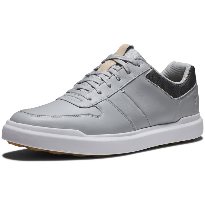 FootJoy Contour Casual Spikeless Shoes - White/Navy/Grey