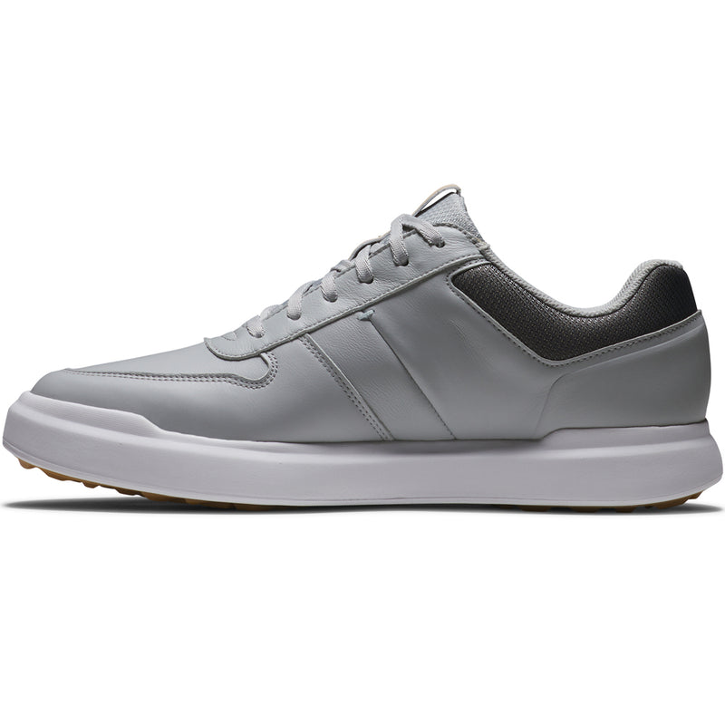 FootJoy Contour Casual Spikeless Shoes - White/Navy/Grey