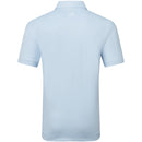 FootJoy Etched Texture Print Lisle Polo Shirt - Skyway