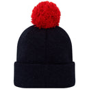 FootJoy FJ Solid Pom Pom Beanie - Navy