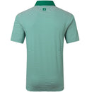 FootJoy Feeder Stripe Pique Polo Shirt - Field Green