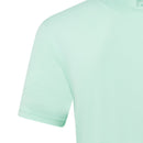 FootJoy Feeder Stripe Pique Polo Shirt - Sea Glass