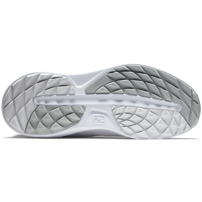 FootJoy Flex Spikeless Shoes - White/White/Grey