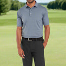 FootJoy Flower Bud Foulard Lisle Polo Shirt - Flint