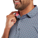 FootJoy Flower Bud Foulard Lisle Polo Shirt - Flint
