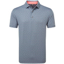 FootJoy Flower Bud Foulard Lisle Polo Shirt - Flint