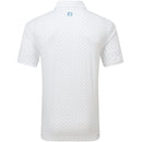 FootJoy Flower Bud Foulard Lisle Polo Shirt - White